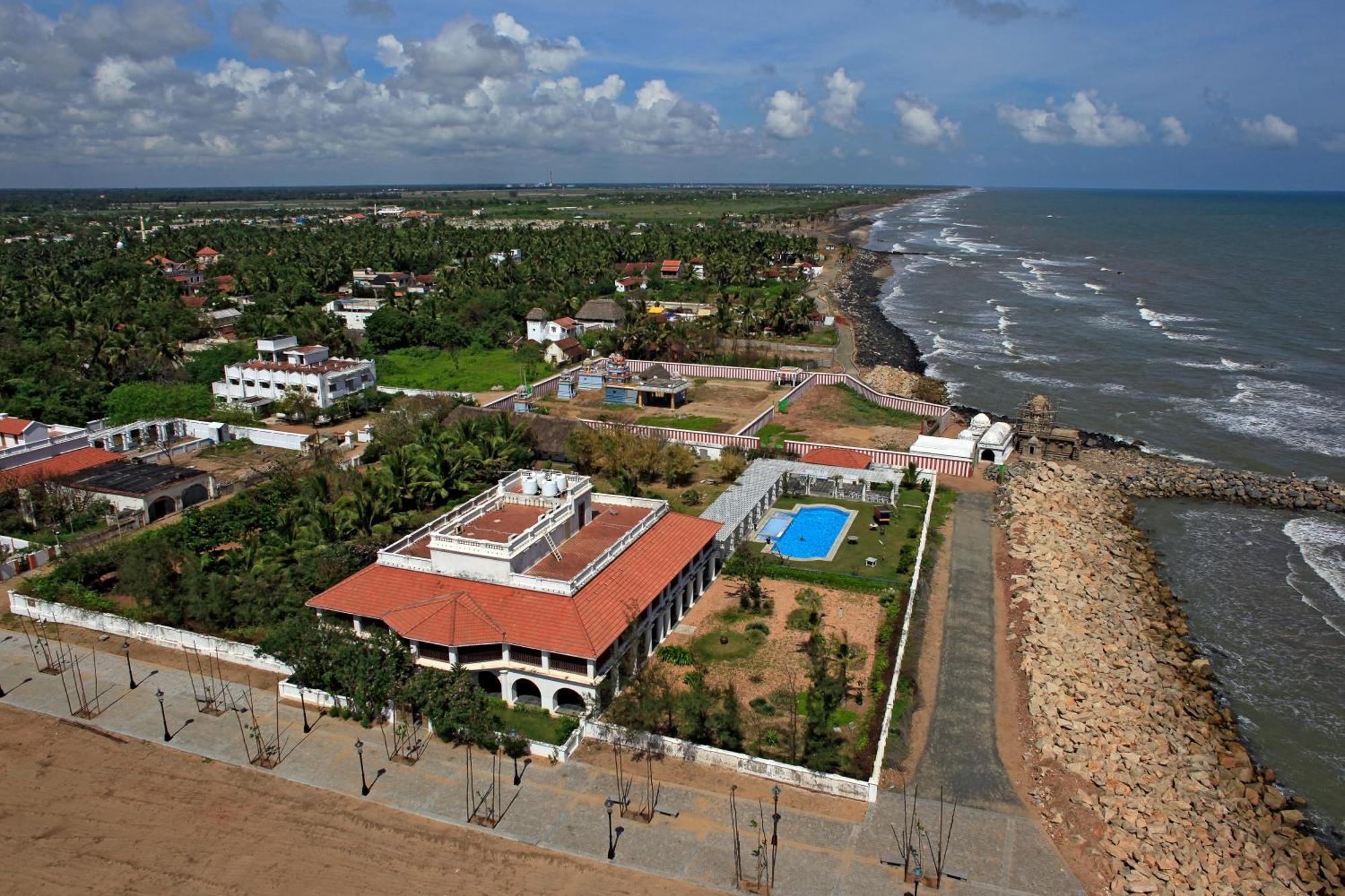 Neemrana'S - Bungalow On The Beach Tharangambadi Buitenkant foto